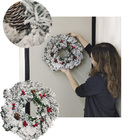 Guirlanda De Natal Porta Pinheiro Cerejas 100 Galhos Enfeite
