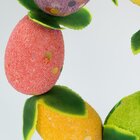 Guirlanda De Páscoa Enfeite Decorativo De Ovos Coloridos 20cm