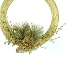 Guirlanda Decorada Bico De Papagaio E Pick Glitter Dourado Lu