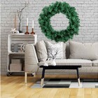 Guirlanda Festão Aramado Verde Largo Gigante 80cm 250 Galhos