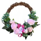 Guirlanda Floreal De Porta C Laço Decor Primavera E Natal