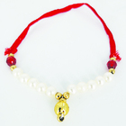 Guirlanda Indiana Pérolas Pingente Dourado 747