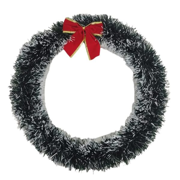 Guirlanda Natal Decoraçao Natalina Laço Enfeite Porta Casa Lo