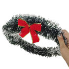 Guirlanda Natal Decoraçao Natalina Laço Enfeite Porta Casa Lo