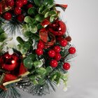 Guirlanda Natalina Enfeite De Porta Natal 23cm
