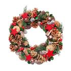 Guirlanda Sinos Frutas Pinha E Estrela 34x6cm 1205263