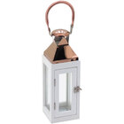 Gummi Lanterna 30x10x10cm Madeira Branco