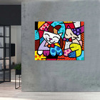 Happy Cat   Snob Dog Romero Britto