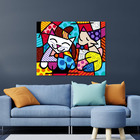 Happy Cat   Snob Dog Romero Britto