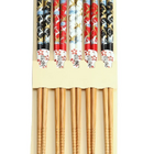 Hashi 5 Pares Reutilizáveis Bambu Kyoto Sushi Vários Modelos