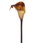 Haste Copo de Leite com flor em PU espumado de 17 cm.