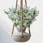 Haste De Flor De Cerejeira Branco Artificial 12 Unidades Para