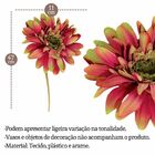 Haste De Gerbera Artificial Realista Kit Com 7 Unidades Para