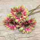 Haste De Gerbera Artificial Realista Kit Com 7 Unidades Para
