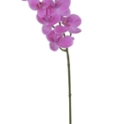 Haste Flor Orquidea Phalaenopsis Real Toque C/coat X7 73cm