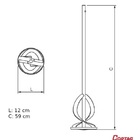 Haste para Misturador Elétrico de Argamassa e Tinta Cortag HM