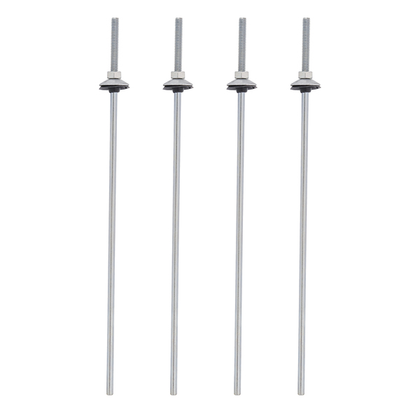 Haste para Telha 1/4x300" Aço 4 peças