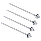 Haste para Telha 5/16x250" Aço 4 peças