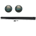 Haste Para Ventilador De Teto 40cm Universal Preto