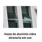 Haste Trava Limitadora Janela Basculante De Vidro Temperado 2