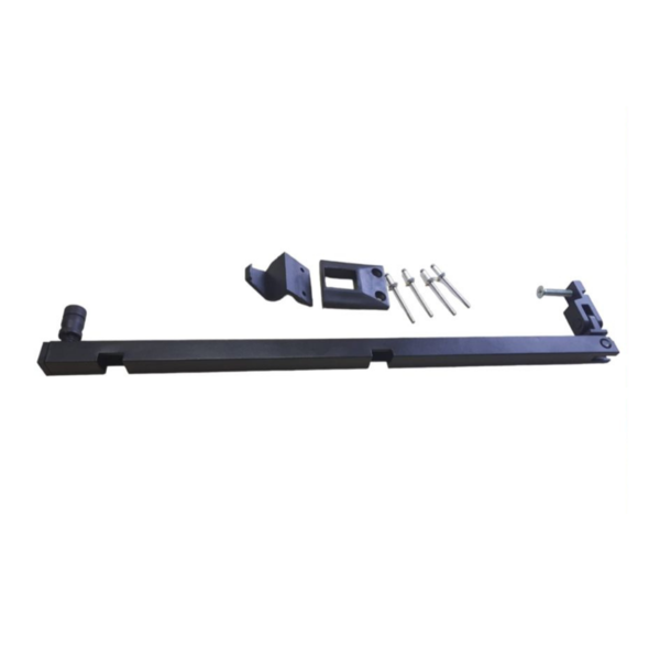 Haste Tubular Baguete Puxador Janela 25 Cm - Preto