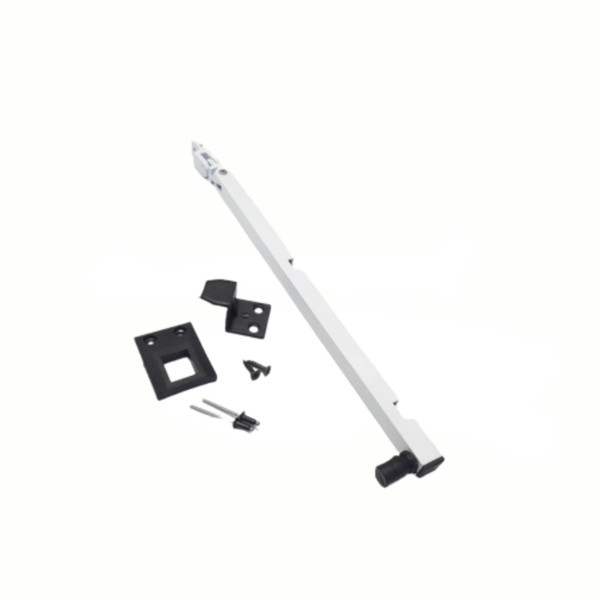 Haste Tubular Baguete Puxador Janela 30 Cm - Branco