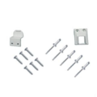 Haste Tubular Baguete Puxador Janela 30 Cm - Branco