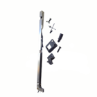 Haste Tubular Baguete Puxador Janela 40 Cm - Brilhante