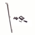 Haste Tubular Baguete Puxador Janela 50 Cm - Fosco