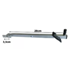 Haste Tubular Frontal Puxador Janela Maxim-ar 20cm Branco