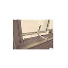 Haste Tubular Frontal Puxador Janela Maxim-ar 45cm Branco