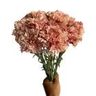 Hastes De Cravos Artificiais 9 Flores Realistas Para Montar B