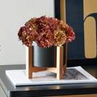 Hastes De Flor Permanente 5 Hastes De Cravos Realistas Decora