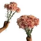 Hastes De Flores Permanentes 12 Cravos Flexíveis Decoração Pa