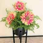 Hastes De Gerbera Artificial Realista Kit Com 10 Unidades Par