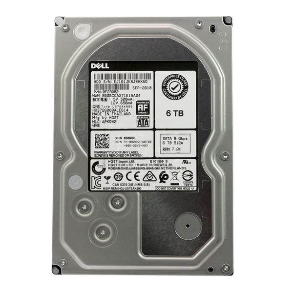 Hd  6tb Sata 3 128mb 7200rpm 3 5 Ultrastar 7k6000 Servidor  0
