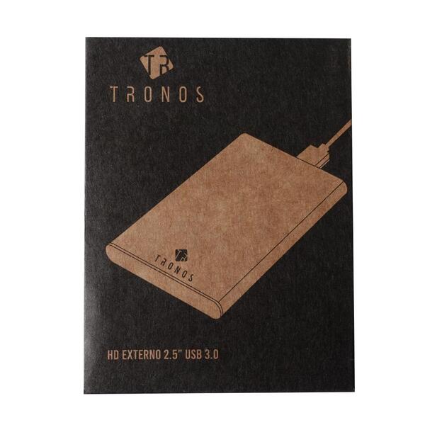 Hd Externo Tronos Usb 3.0 2.5 1tb Preto