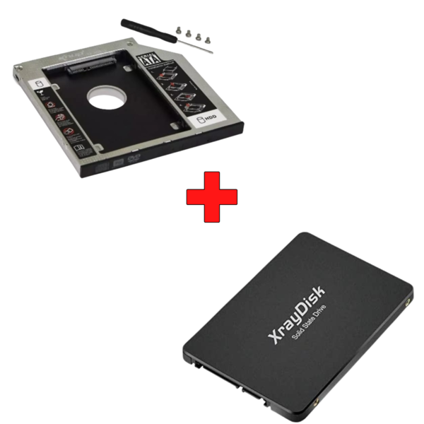 Hd Ssd 240gb 2.5 Xraydisk Sata Ill + Caddy 12,7