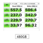 Hd Ssd 480gb 2.5 Kingspec Sata Iii - 550mb/s
