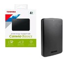 Hd Toshiba Externo 4tb Usb 3.0 Canvio Basics Preto Hdtb540xk3