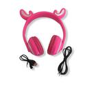 Headfone Bluethooth Rena C/ Ilum. Led Hf-c241bt - Rosa