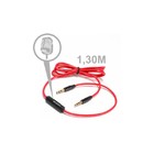 Headfone Fashion Com Microfone Hm-750mv - Vermelho