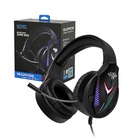 Headfone Headset Fone Gamer P2 Led 7 Cores Mic Hf-g500 Preto