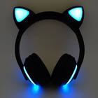 Headphone Exbom Com Orelhas De Gato  Hf-c240bt Preto