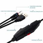 Headphone Headset Gamer P2 C/ Vibração E Microfone 708