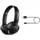 Headphone Philips Bass+ Bt - Bluetooth - Preto - Shb3075bk/00