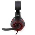 Headset Bright 0468 Gamer Led Vermelho