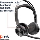 Headset Empresarial Da Poly Voyager Focus 2 Uc, Bluetooth, Us