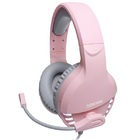 Headset Gamer 7.1 Pink Fox Hs414 Usb Oexgame Rosa