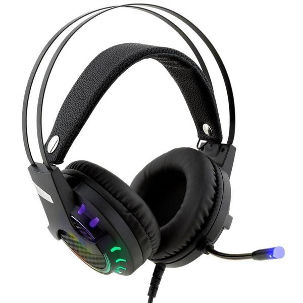 Headset Gamer Bright 592, Com Microfone Externo, Rgb, Som 7.1